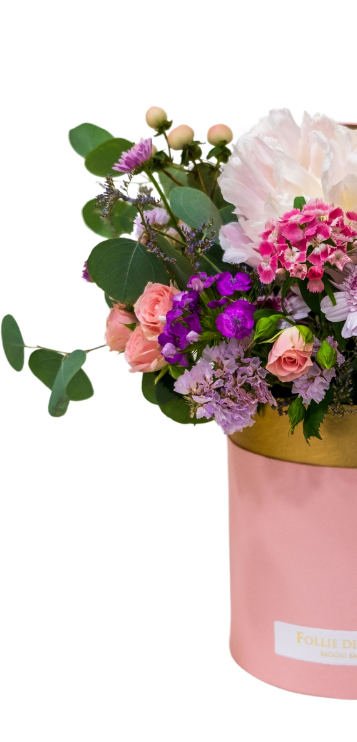 cappelliera con fiori
