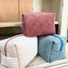 Trousse size grande - rosa, bianca e azzurra