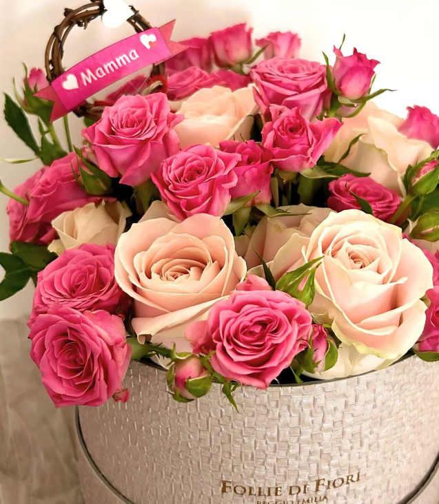 Box di rose