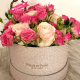 Box fiorita di rose